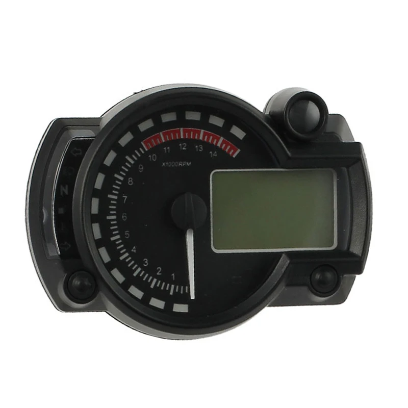 New LCD Digital Backlight Motorcycle Odometer Speedometer Tachometer