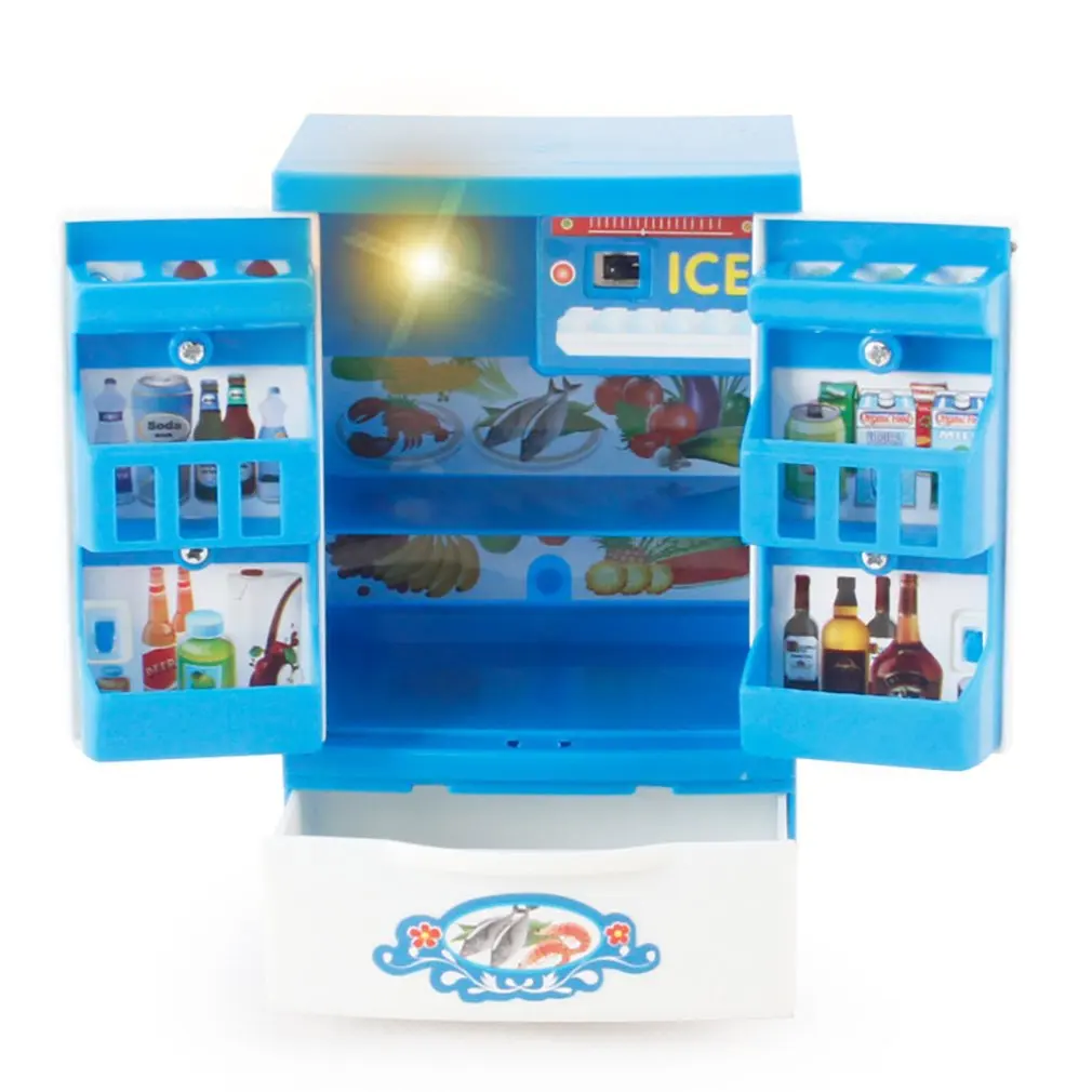 

Refrigerator Pretend Play Appliance Children Pretend Play Kitchen Toys Household Appliances Toys For Kids Boys Girls Toys