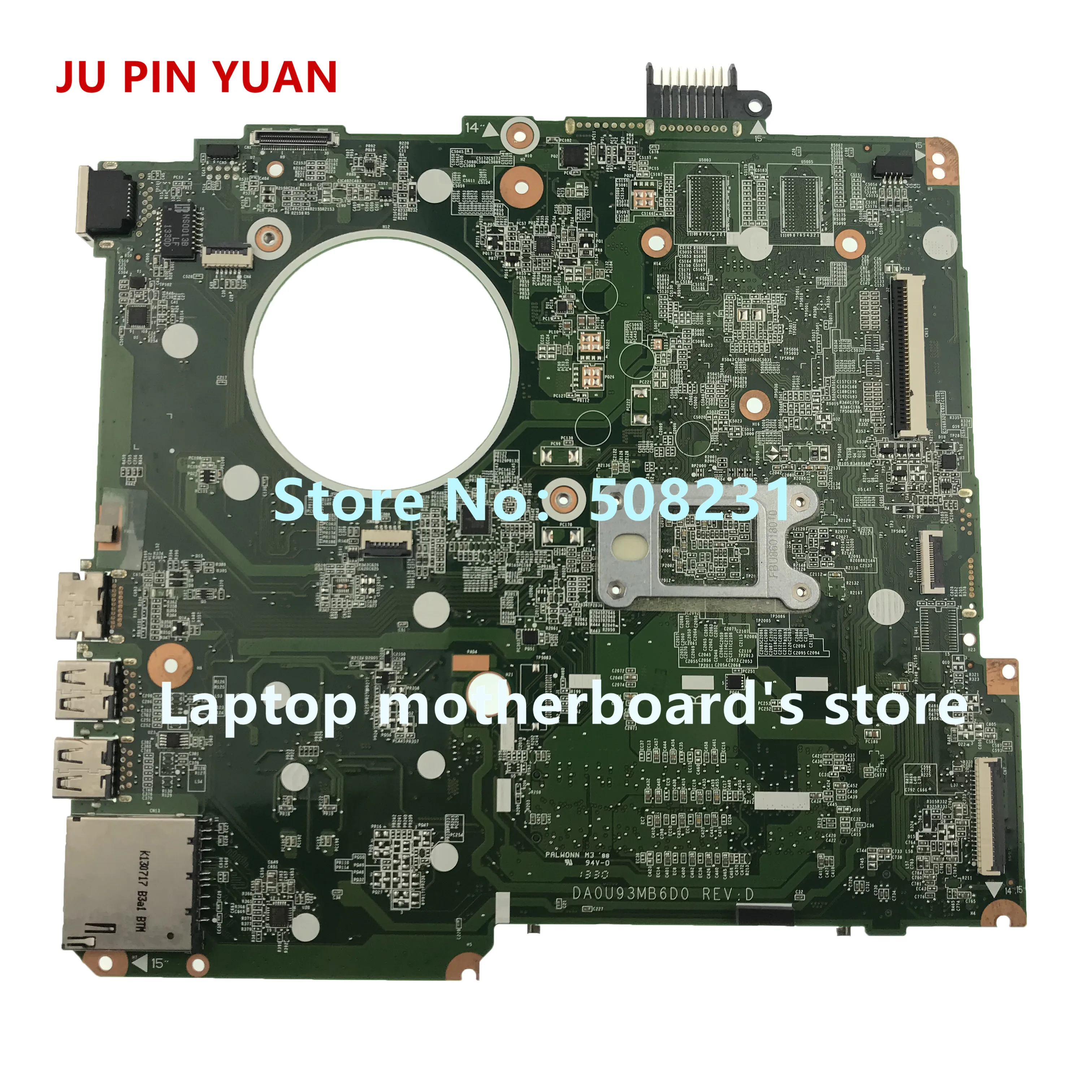 Материнская плата JU PIN YUAN 734826 501 001 U93 DA0U93MB6D0 для HP PAVILION 15 N F 15Z материнская ноутбука