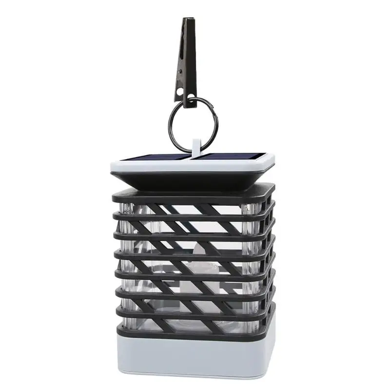 

LED Solar Lamp Waterproof Yard Garden Landscape Lamp Flickering Decorative Light Outdoor Camping Tent Lamp Hanging Lantern