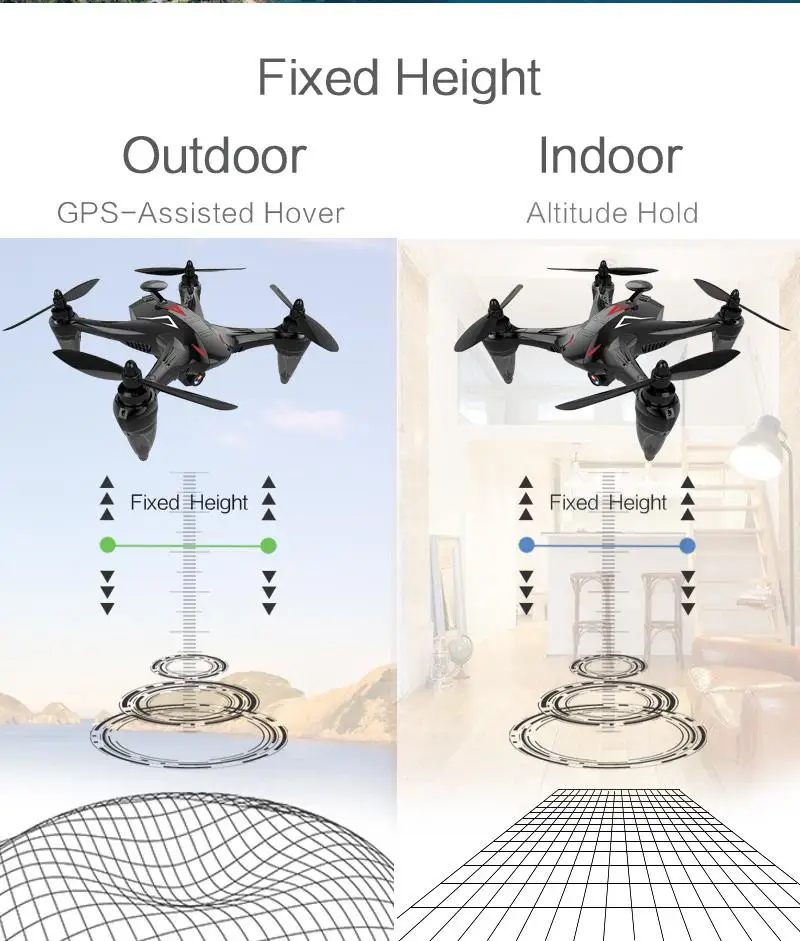 Профессиональный Дрон LeadingStar GW198 с GPS Wi Fi FPV камера улучшенный Квадрокоптер