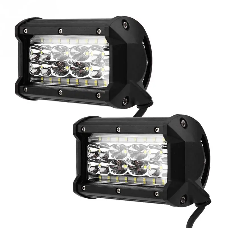 

12V 168W 5" LED Driving Fog Working Light Lamp for Jeep SUV Truck Tractor 4WD PC Lens Aluminum Stainless Steel