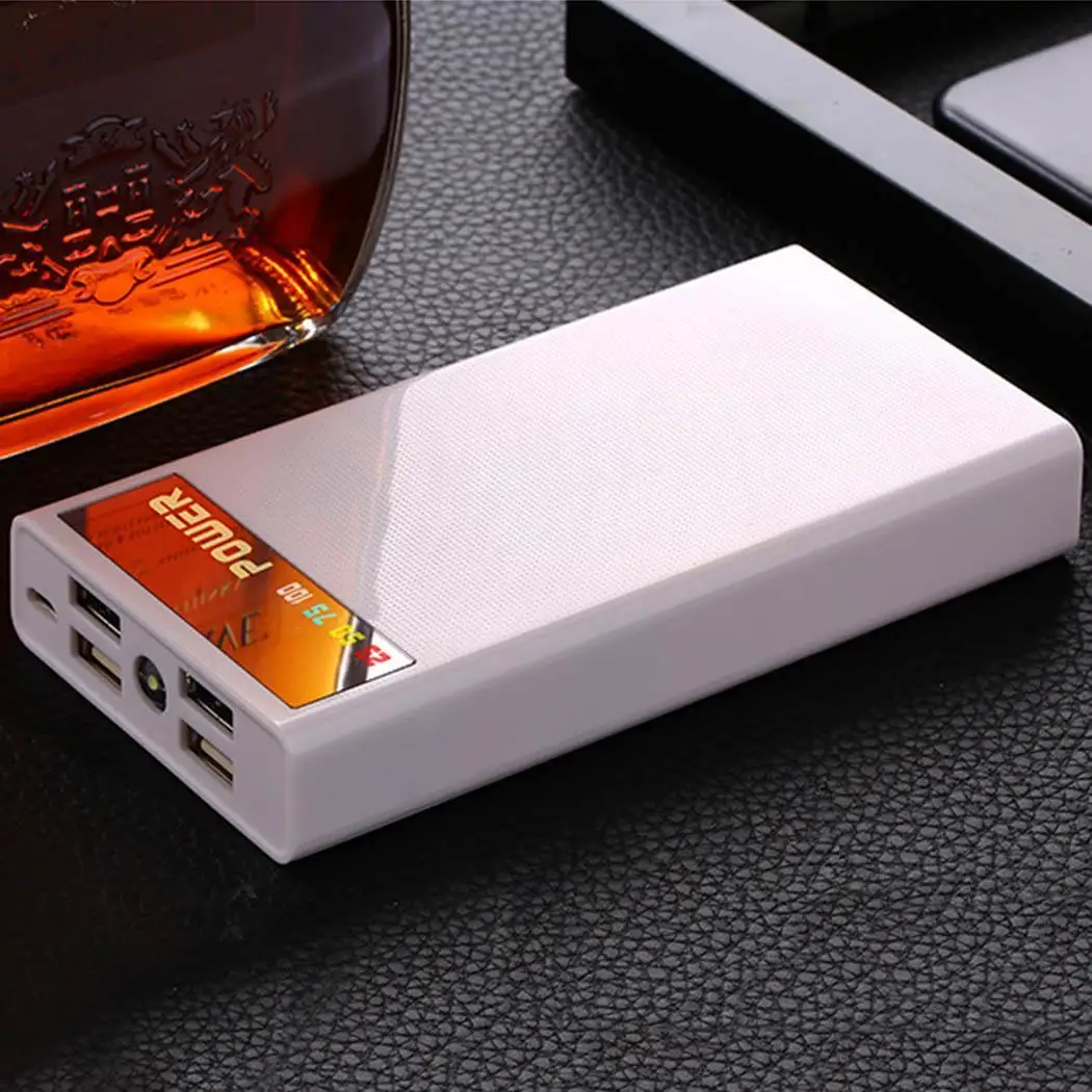 Universal 2A 4USB Power Bank Case 6x18650 Battery Charger Charging Power Supply Housing Cover DIY eals XR649 Universal 2A 4USB Power Bank Case 6x18650 Battery Charger Charging Power Supply Housing Cover DIY eals XR649