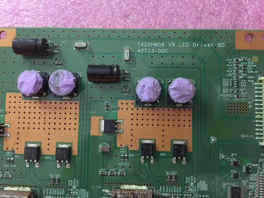 Оригинальная L42Z11A 3D плата постоянного тока T420HW08 V8 42T13 D0C DJ оборудование