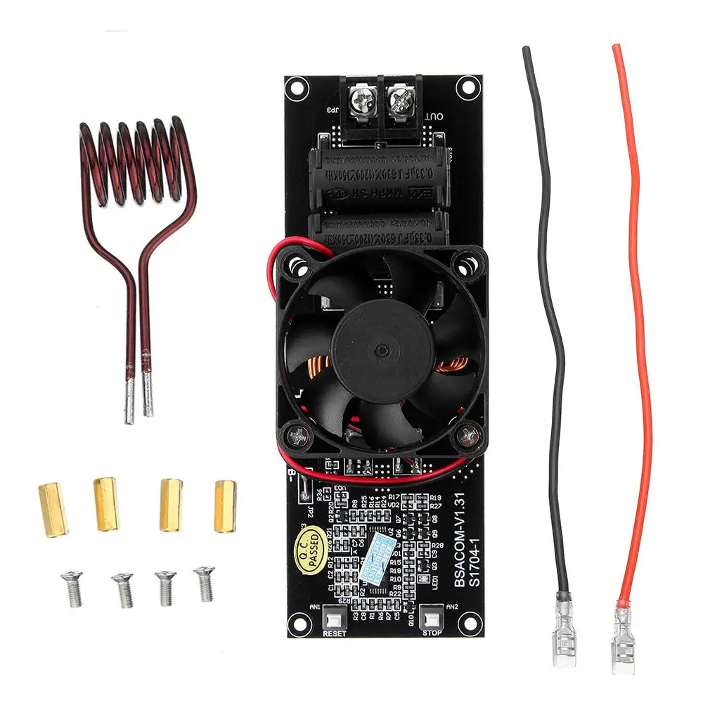 

Induction Heating Module High Frequency Heater With Fan and Heat Pipe 3.7V Battery Power Supply