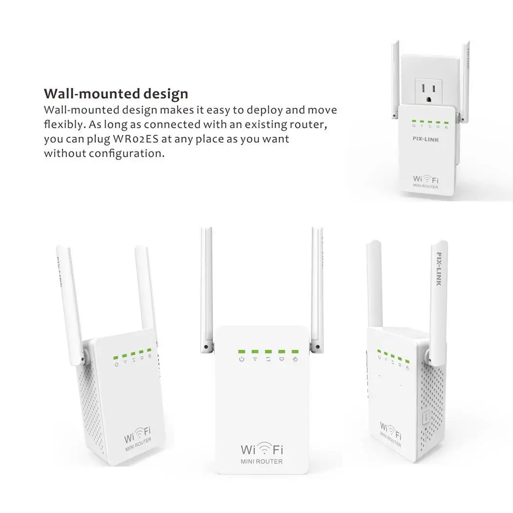 300 м Беспроводной Repeater/маршрутизатор/AP Range Extender сигнала WEP WPA PSK WPA2 WI FI Мбит/с IEEE802.11N