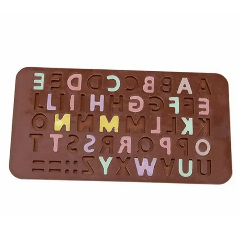 

Eco-friendly Silicone Happy Birthday Chocolate Chip DIY Cake Mold Baking Mold