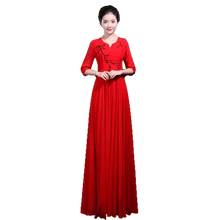 Г. Ограниченная серия Настоящее для женщин Hanfu древний китайский костюм хора хор платье хор сценический Национальный день