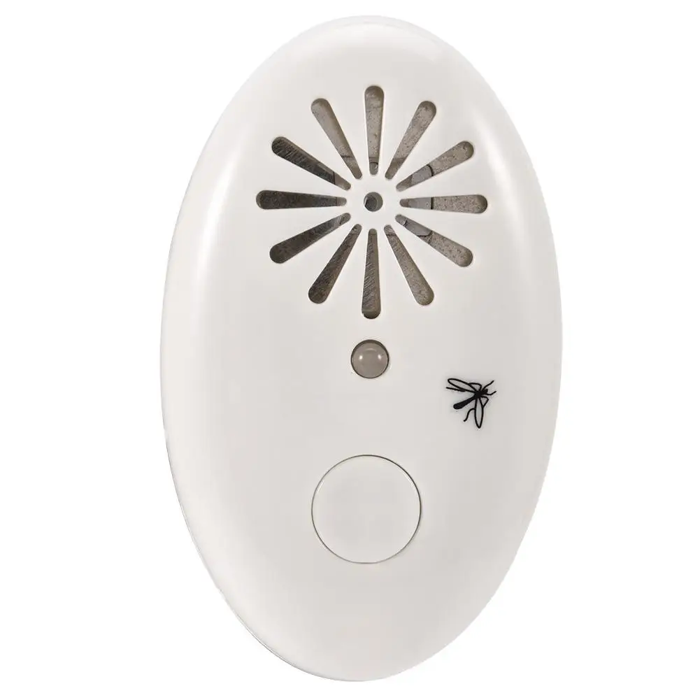 

Portable Mini Ultrasonic Mosquito Repellent Insects Pest Repeller Killer Ultrasonic Pest Repeller (Battery Included)