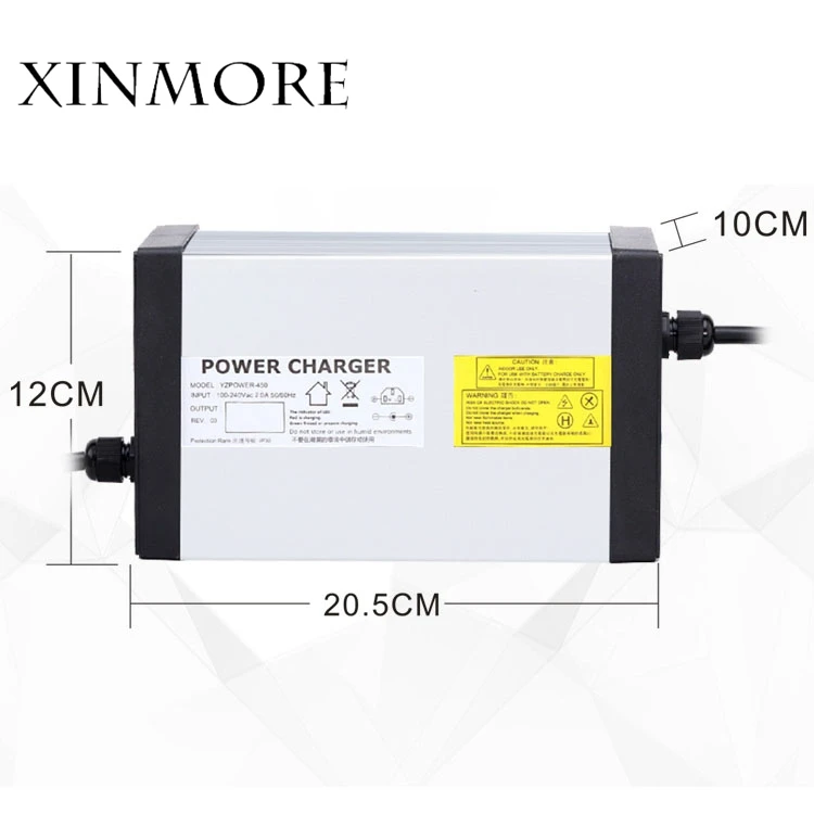 XINMORE 67 2 V 10A 9A 8A литиевая батарея зарядное устройство для 60В e-велосипед