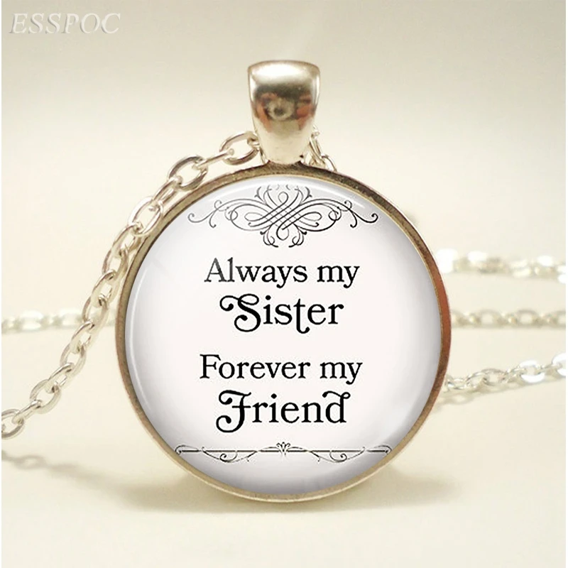 ONEFINITY Sister Necklaces 925 Sterling Silver Always My Sister Forever My Friend Necklace for Women Sister Love Heart Pendant Gift Jewelry ONEFINITY Sister Necklaces 925 Sterling Silver Always My Sister Forever My Friend Necklace for Women Sister Love Heart Pendant Gift Jewelry