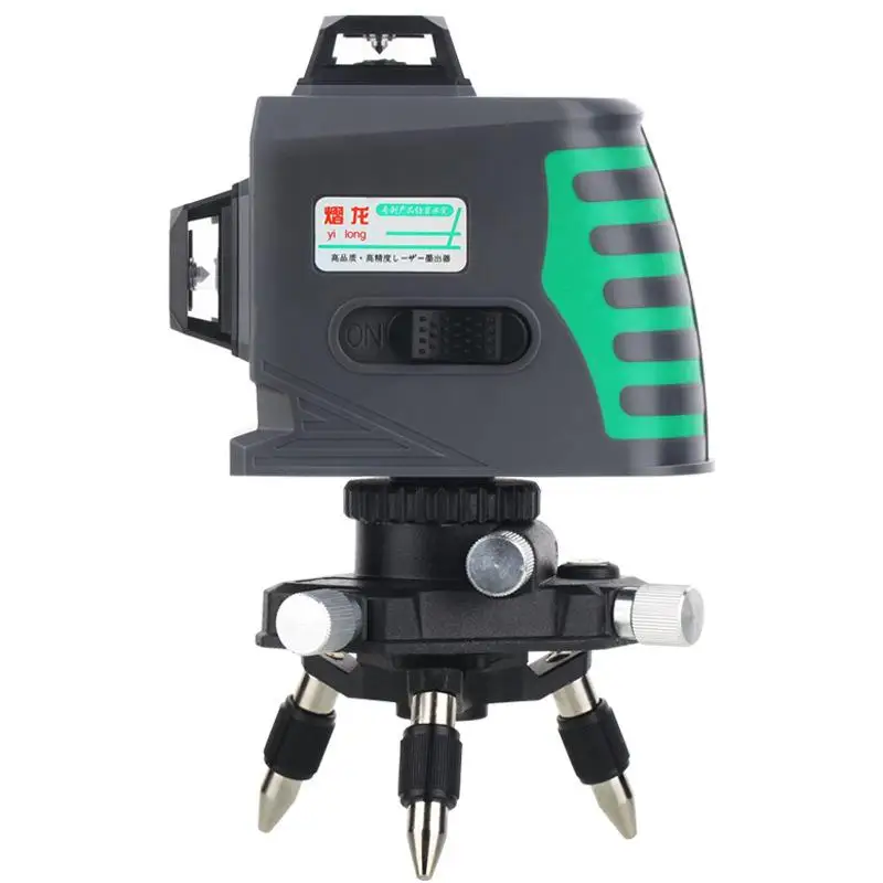 

12 Line Level Green Light High Precision Automatic Leveling Electronic 3D Wall Meter