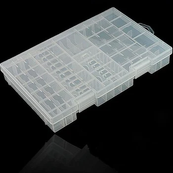 

Multi-function AAA AA C D 9V Battery Holder Hard Plastic Case Storage Box Racks