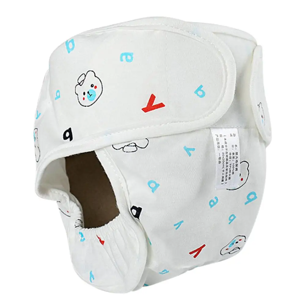 Kidlove Противоскользящий с боковым принтом детский подгузник многоразовый хлопковый подгузник