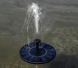 Мини солнечная панель плавающий с раздельными пальцами фонтан воды для Садовый бассейн, пруд украшения Солнечный плавающий фонтан бассейн