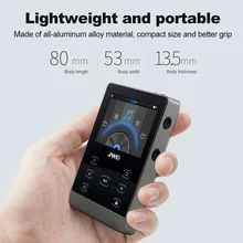 16 ГБ MP3 плеер HiFi Loseless музыкальный плеер Металлический ЦАП APE FLAC WAV аудио плеер функция Bluetooth сенсорная кнопка TF слот для карты