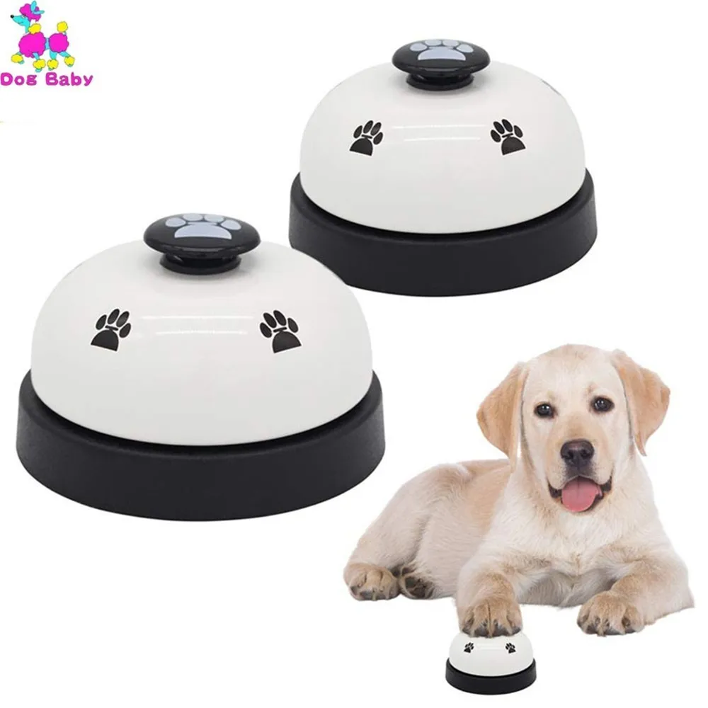 Classical Dog Training Bell font b Pet b font Feeding Ringer Educational Toy IQ Training Puppy