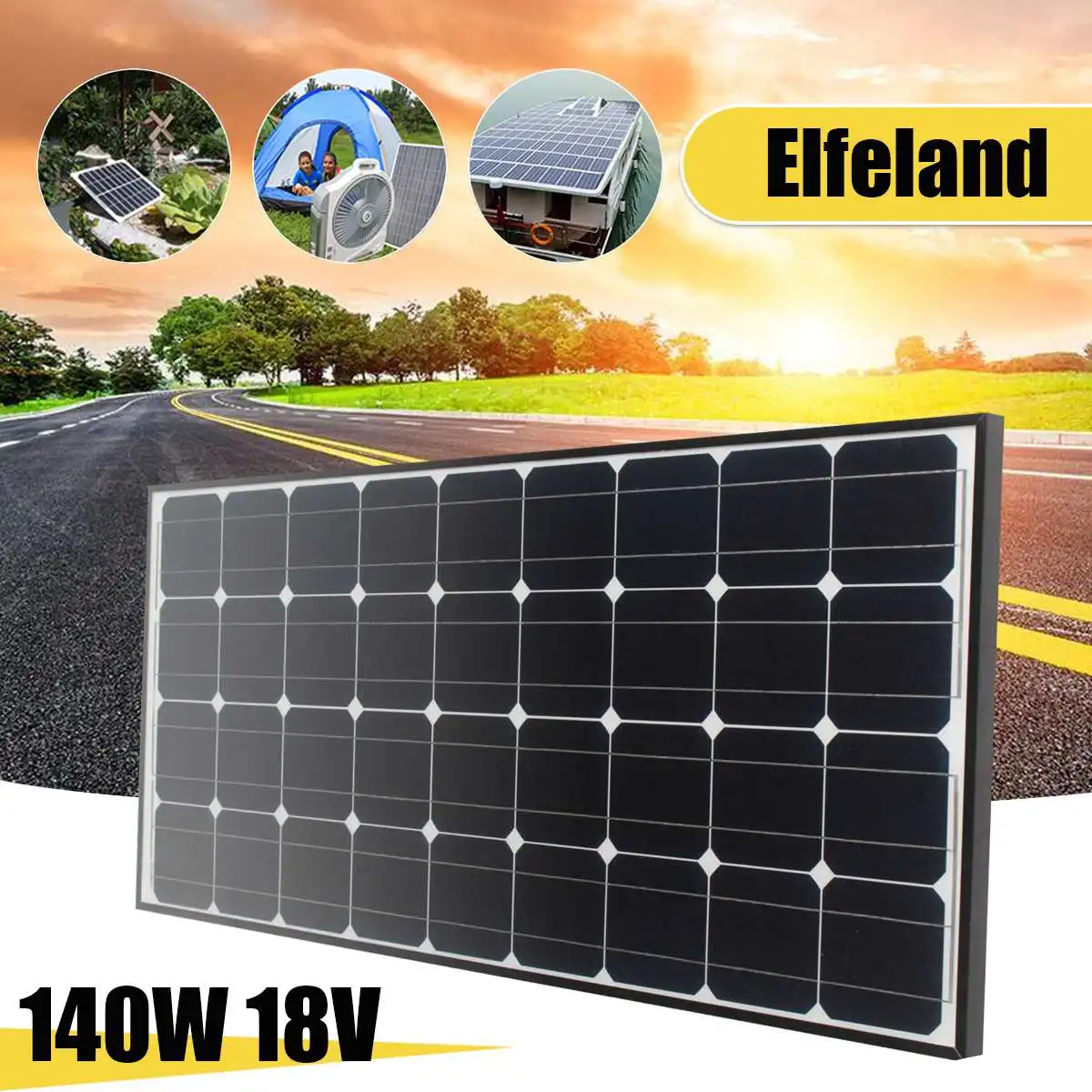 

Monocrystalline Silicon Solar Panels Silver Black car batteries car RV, boat ship aircraft satellites space stations