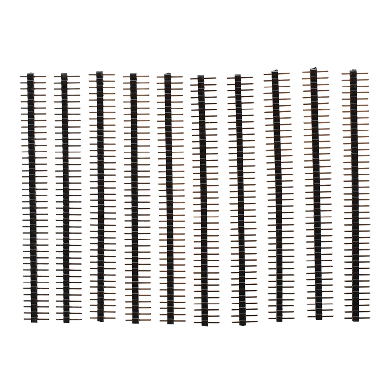 

10 Pcs 1x40 Pin 2.0mm Pitch Single Row PCB Pin Headers