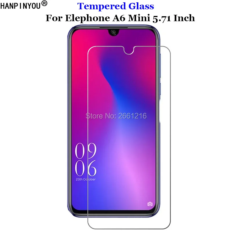 Для Elephone A 6 Mini Закаленное Стекло 9H 2.5D Премиум Защитная пленка для экрана A6 5 71&quot |