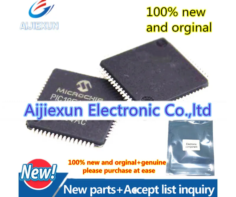 

2Pcs 100% New and original PIC18F67J60-I/PT QFP64 64/80/100-Pin, High-Performance, 1 Mbit Flash Microcontrollers with E in stock