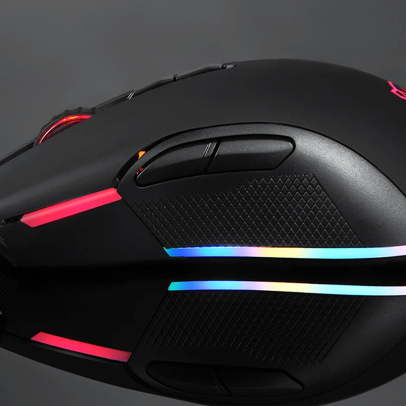 MOTOSPEED V70 PMW3325 игровая мышь 5000 точек/дюйм RGB светодиодный с подсветкой геймер
