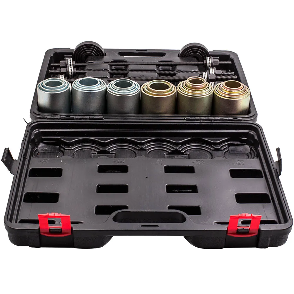

26x Pull Press Sleeve Kit for Bush Bearing Professional Removal and Install Garage Tool Set
