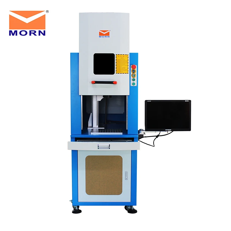 Morn High Speed Enclosed Laser Marking Machine Cnc Carbon Fiber