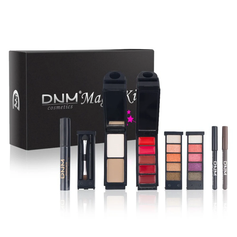 

Make Up Tool Set For Kit Waterproof Mascara Bronzer Higlighter Eyeshadow Liner Eyebrow Matte Lipstick Cosmetic Brushes Kits