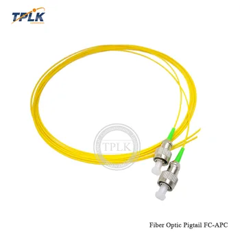 

50pcs polish types FC APC FC UPC Pigtail, 1.5M Singlemode, Low insertion loss, IEC, TIA/EIA, Telcordia compliant pigtail