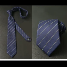 Галстук мужской формальный бизнес 7,5 см женат на работе профессиональные ученики оптом пользовательские хлопок полосатый итальянский галстук
