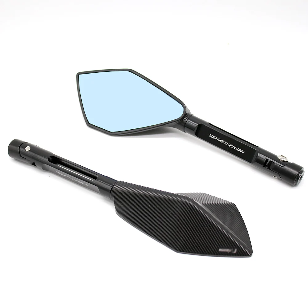 

Universal Aluminum Motorcycle Side Rearview Mirrors For HONDA cbr 250r cbr 600f nc 750x For KAWASAKI z750 z1000 estrella etc.