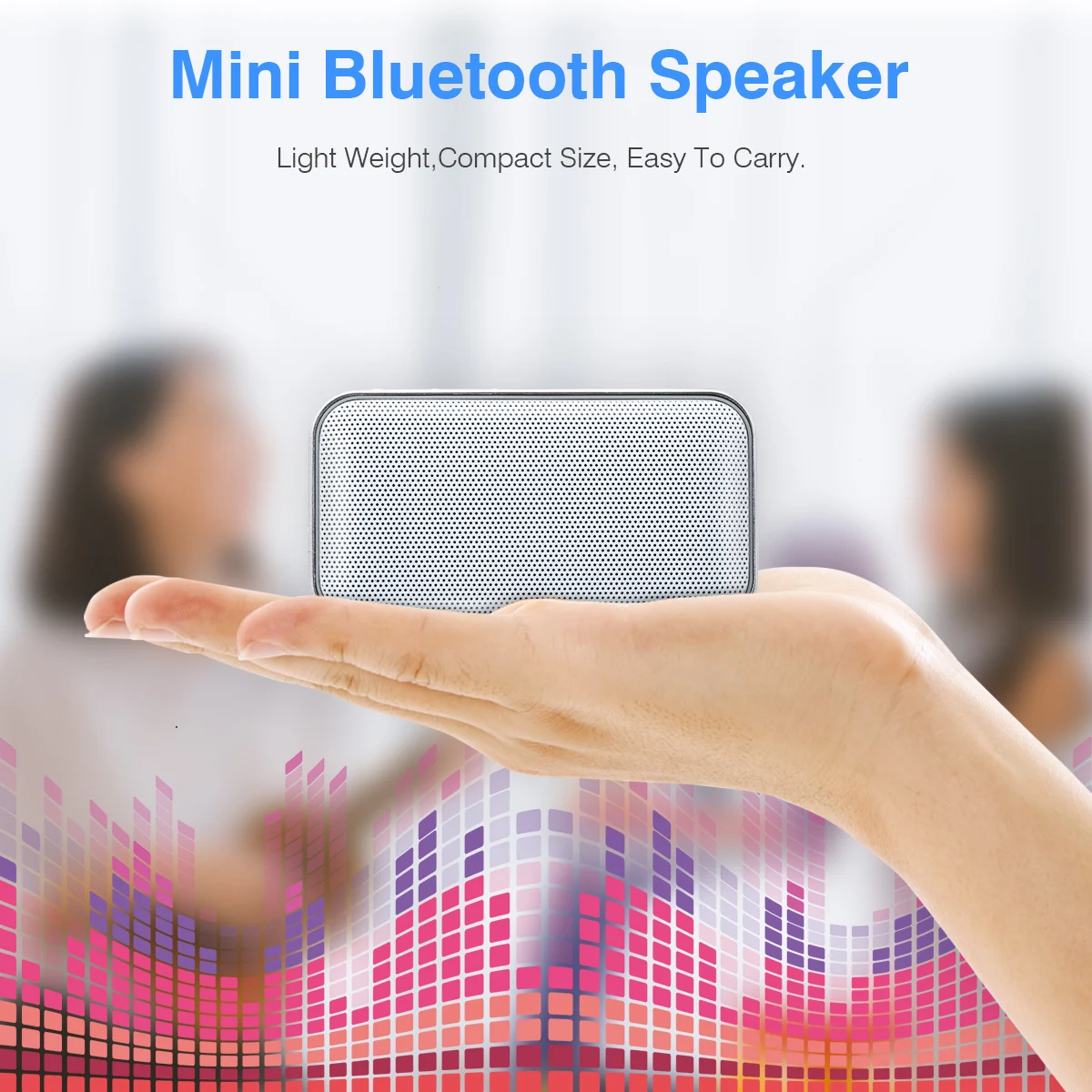 AEC BT 209 Беспроводные Bluetooth 4 2 колонки Портативный беспроводной плеер Мини