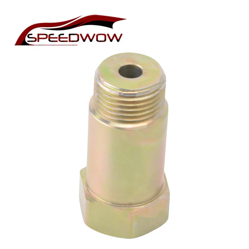 

SPEEDWOW Universal M18*1.5 O2 Iron Plating Zinc Sensor Spacer Adapter Isolator Extender Bung Adapter Car Part
