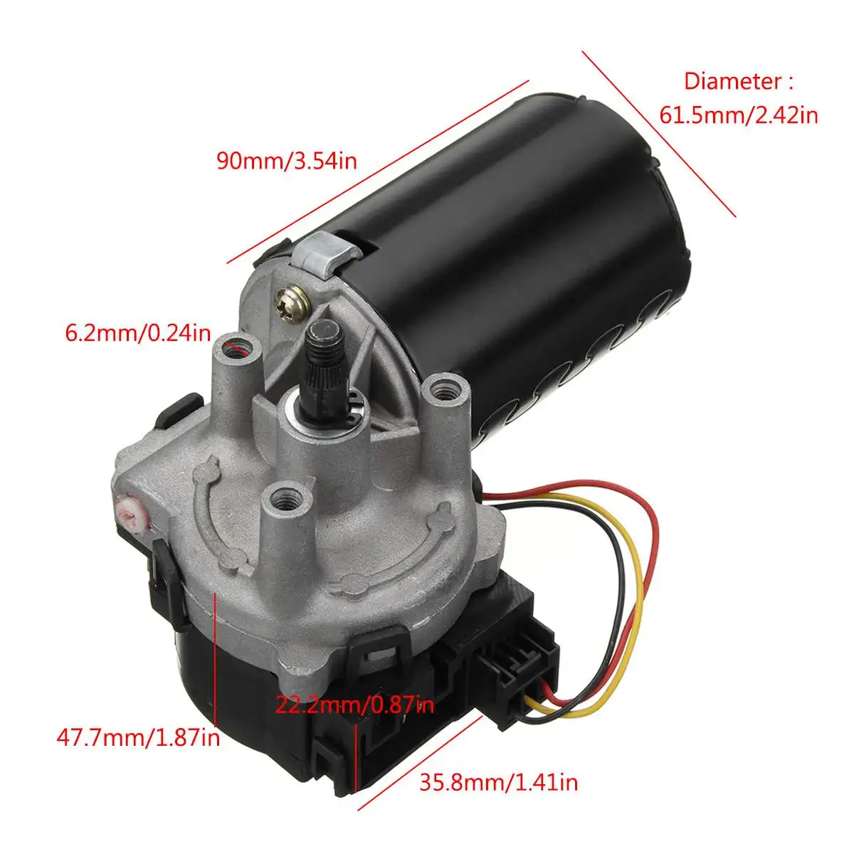 Автомобильный электродвигатель стеклоочистителя для Citroen реле для Fiat 1994-2002 99488730 71792644 9945855 6405L2 064342204010