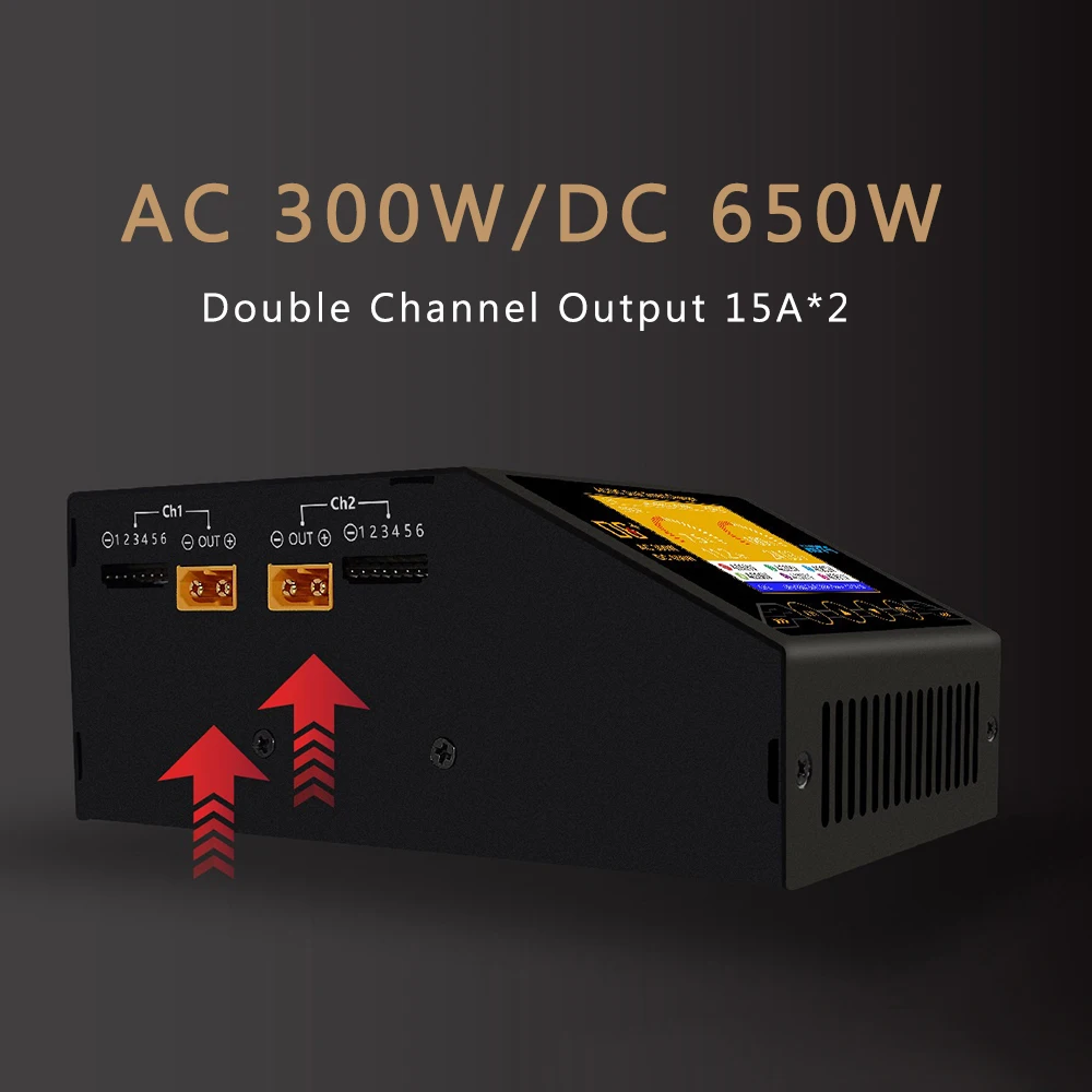 HOTA D6 + зарядное устройство приложение управление AC/DC Dual Smart1 ~ 6S LiHv/LiPo/LiFe/Lilon/Lixx 1 16S