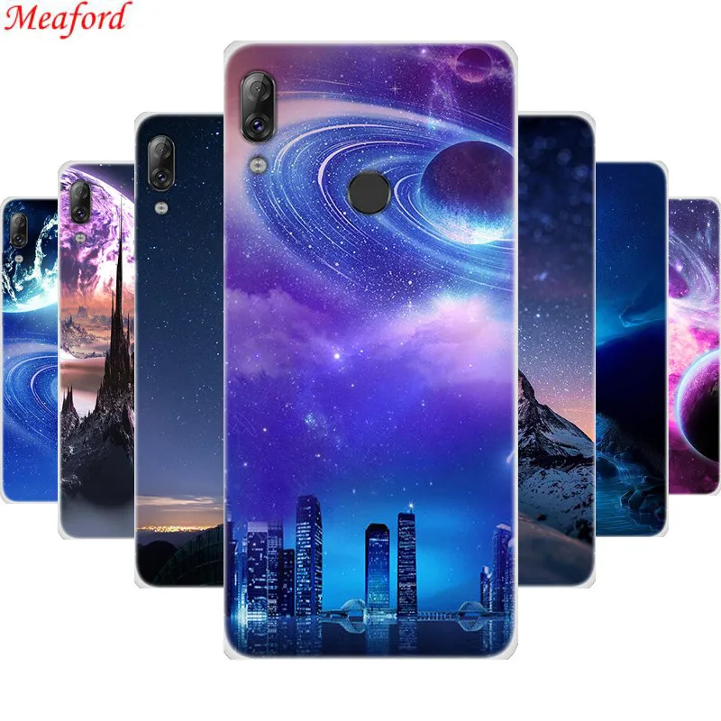 

K5 Pro 5.99" case For Lenovo K5 Pro phone Case art planet painted Soft Silicone TPU Back Cover For Lenovo K5 Pro K 5 K5pro Case