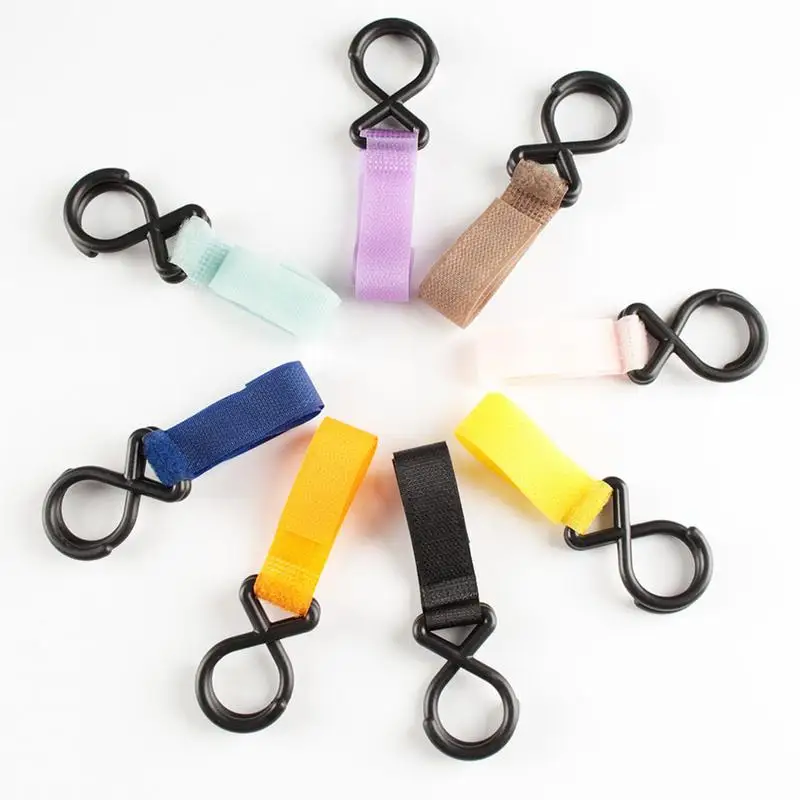 

Aluminium Baby Stroller Hooks High Quality Button Carabiner Shopping Bag Carriage Hooks Pushchair Stroller Accessory Hook