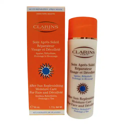 clarins after sun face cream