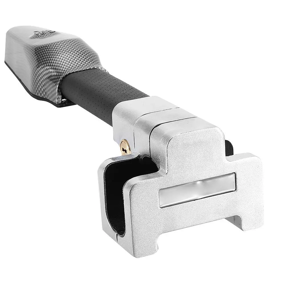 

Anti Theft Car Van Vehicle Rotary Security Steering Wheel Lock Brace(Without battery) Alloy steel Universal