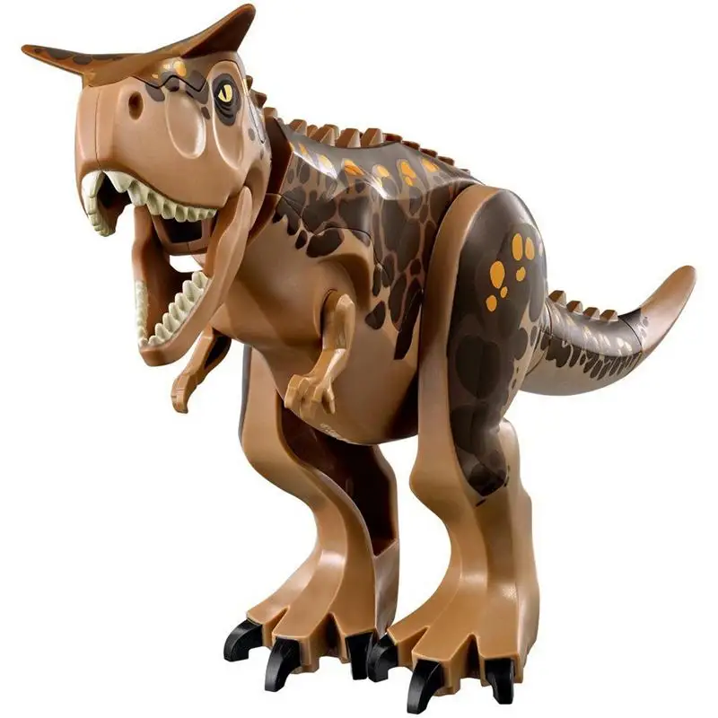 

28cm Large Dinos Toy Buildable Legoings Dinosaur Building Blocks Figures With Movable Jaws