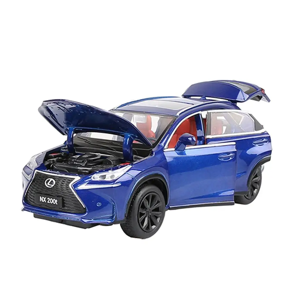 

1:32 Lexus Nx200 Alloy Model Sound Light Pull Back Toy Car Simulation Mini Model Toy Car Child Toy Exquisite Detail Simulation