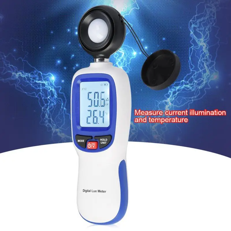 

WT81 Digital LCD Digital Protable Luxmeter Portable Light Meter Tester Illuminometer Backlight and data holding