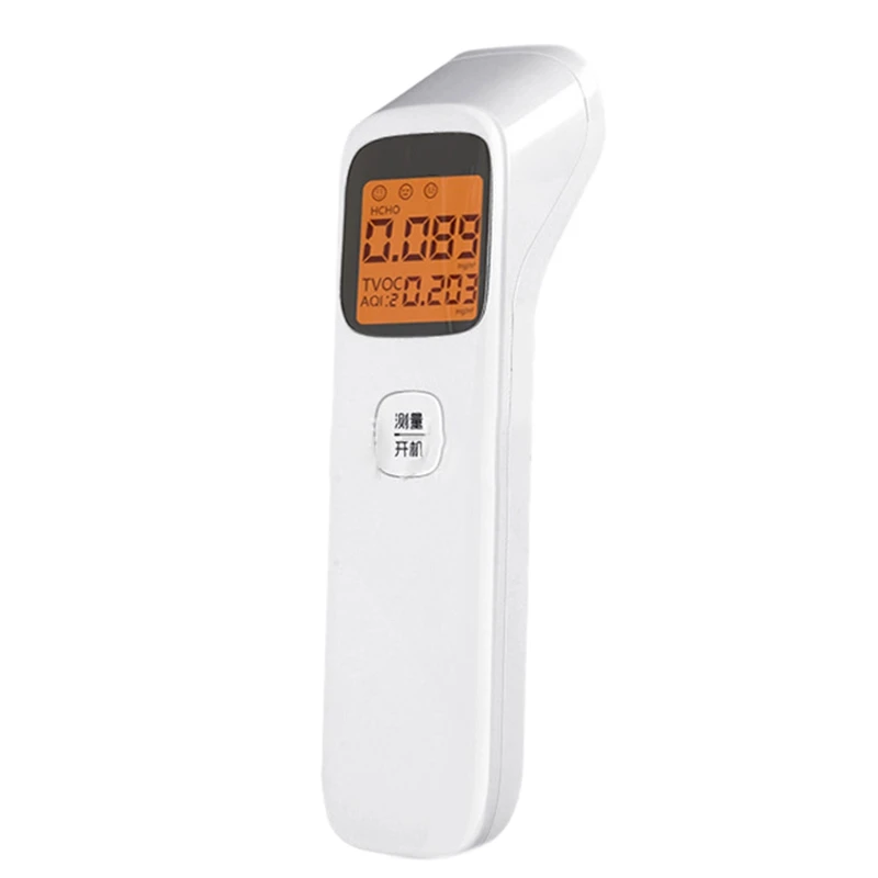 

3-In-1 Digital Air Quality Detector Portable Formaldehyde Detector Aqi Hcho Tvoc Monitor Smart Calibration Accurate Gas Analyz