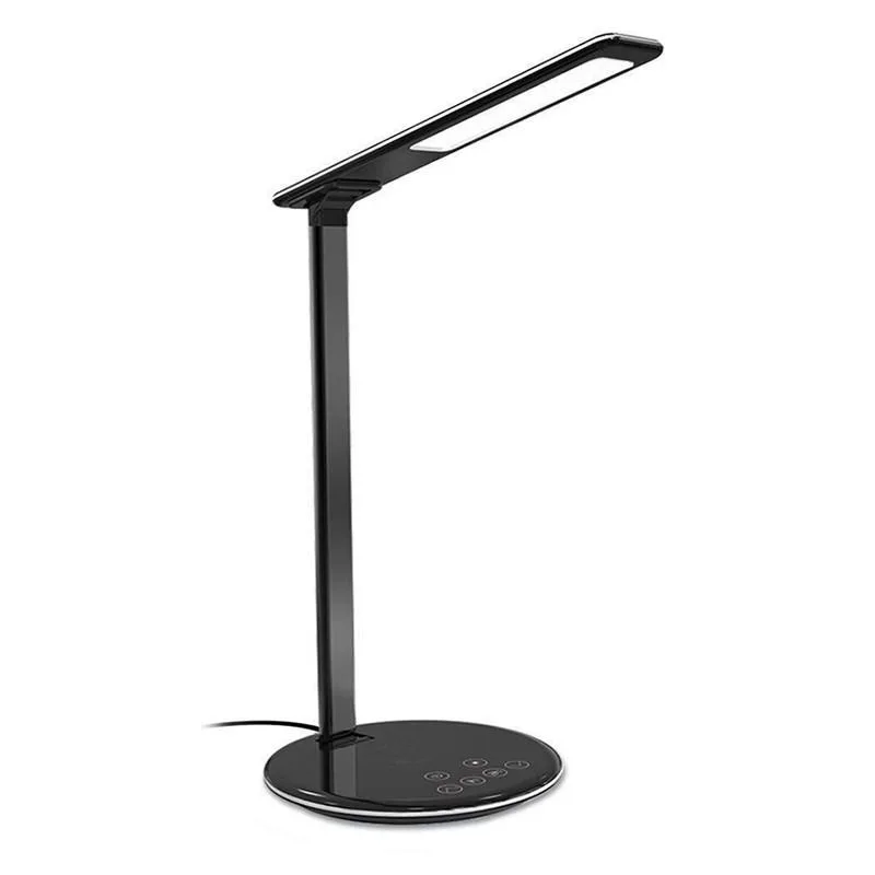 

ON SALE LED Desk Lamp Table Lamp Folding 4 Light Color Temperature Office Light Wireless Desktop Charger USB