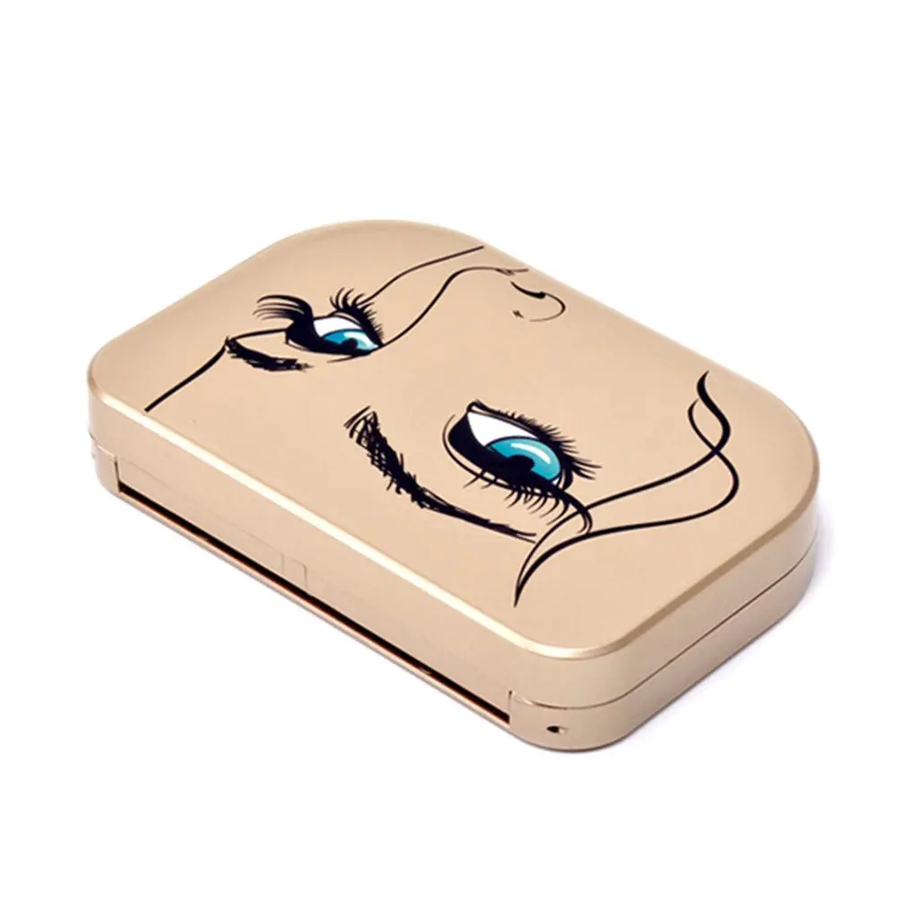 Portable Women False Eyelash Storage Box Dustproof Plastic Makeup Beauty Case | Дом и сад