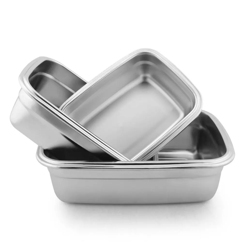 Bento Box 304 нержавеющий контейнер для бэнто ланч бокса еды свежих продуктов