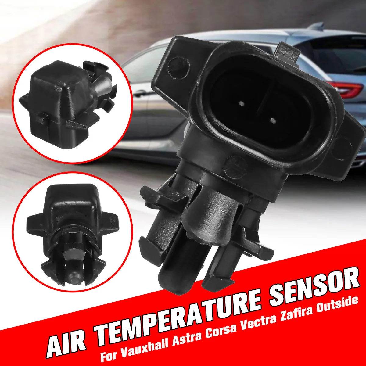 

New For Vauxhall Astra Corsa Vectra Zafira Outside Air Temperature Sensor 9152245 90477289 1236284