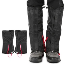 1 пара для занятий спортом на открытом воздухе, безопасность горного снега гетры ветрозащитные водонепроницаемый чехол для обуви пыленепроницаемые гетры S/M/L