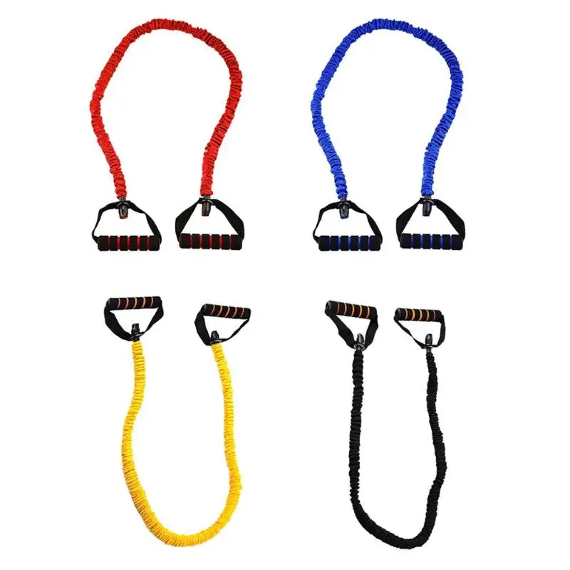 Stretch Elastic Pull Rope Fitness Exercises Resistance Bands Workout